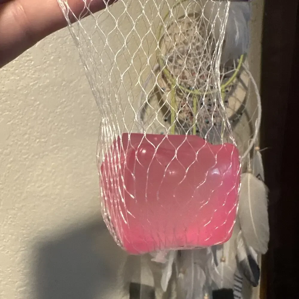 Orb Cube Glow In The Dark Viral Tik Tok Squishy Squeeze Cool Cube Fidget PINK